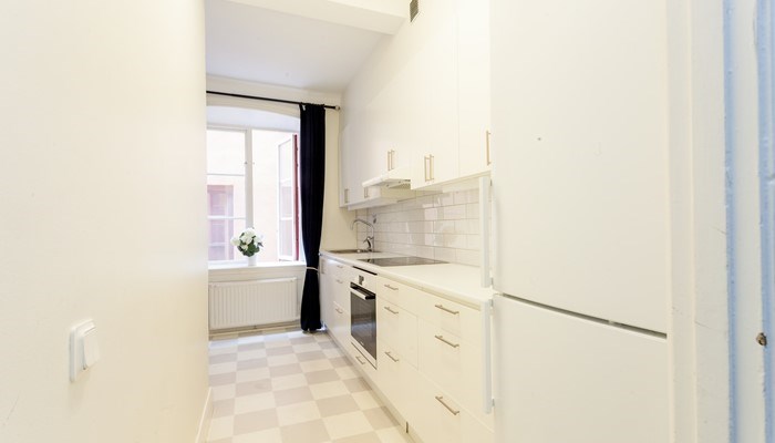 Lägenhetshotell ApartDirect Gamla Stan II Stockholm: stor lägenhet med 1 sovrum - kök